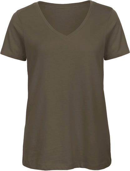 Organic Cotton Inspire V-neck T-shirt / Woman