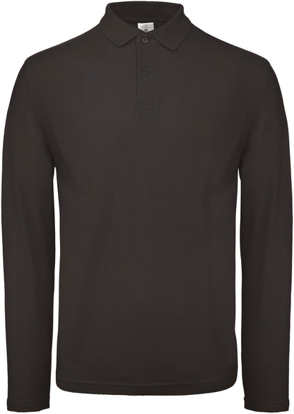 Men's long-sleeve polo shirt