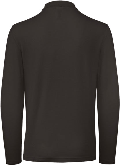 Men's long-sleeve polo shirt