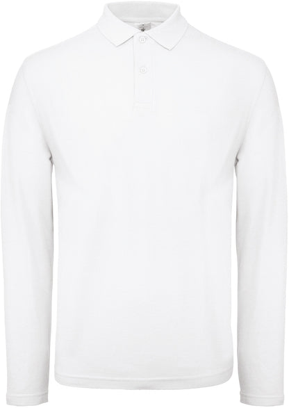 Men's long-sleeve polo shirt