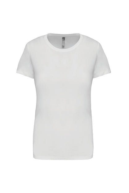 Dames t-shirt ronde hals korte mouwen