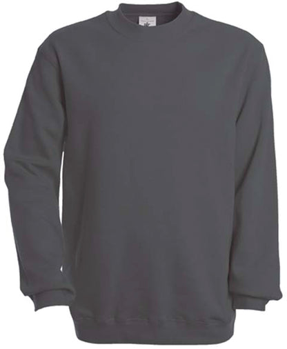 Crew Neck Sweatshirt Set In