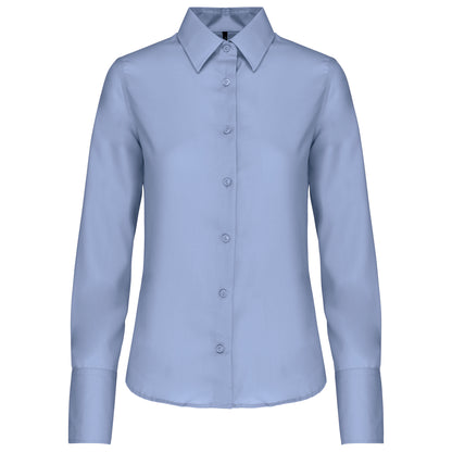 Dames non-iron blouse lange mouwen