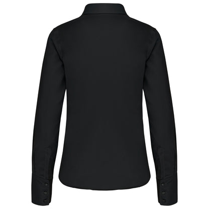 Dames non-iron blouse lange mouwen