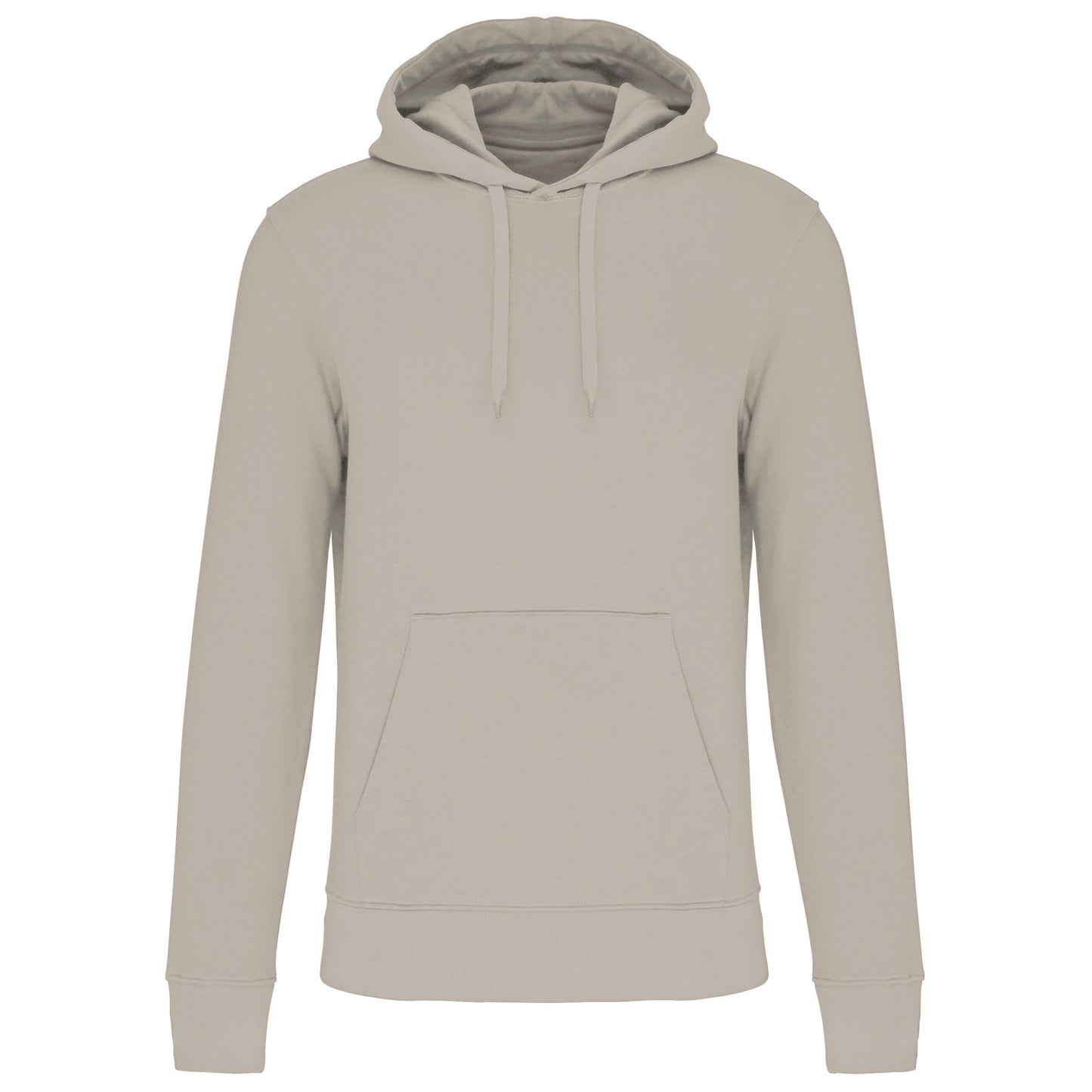 Ecologische herensweater met capuchon maat S t/m L