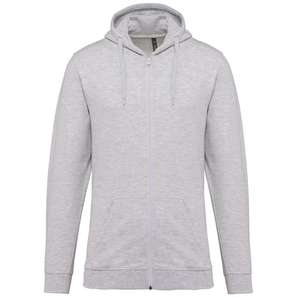 Sweater met rits en capuchon