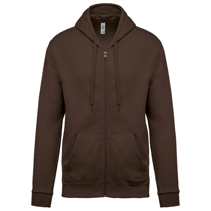 Sweater met rits en capuchon