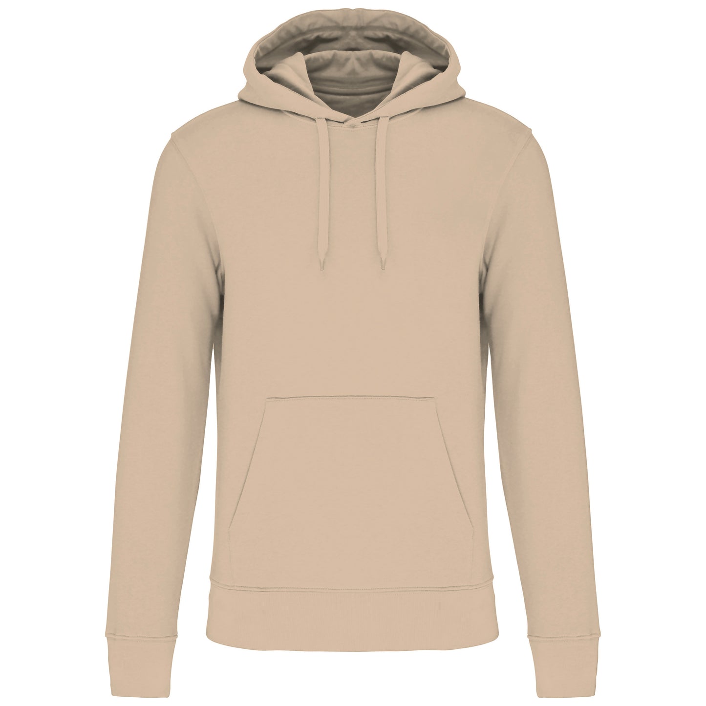 Ecologische herensweater met capuchon maat S t/m L