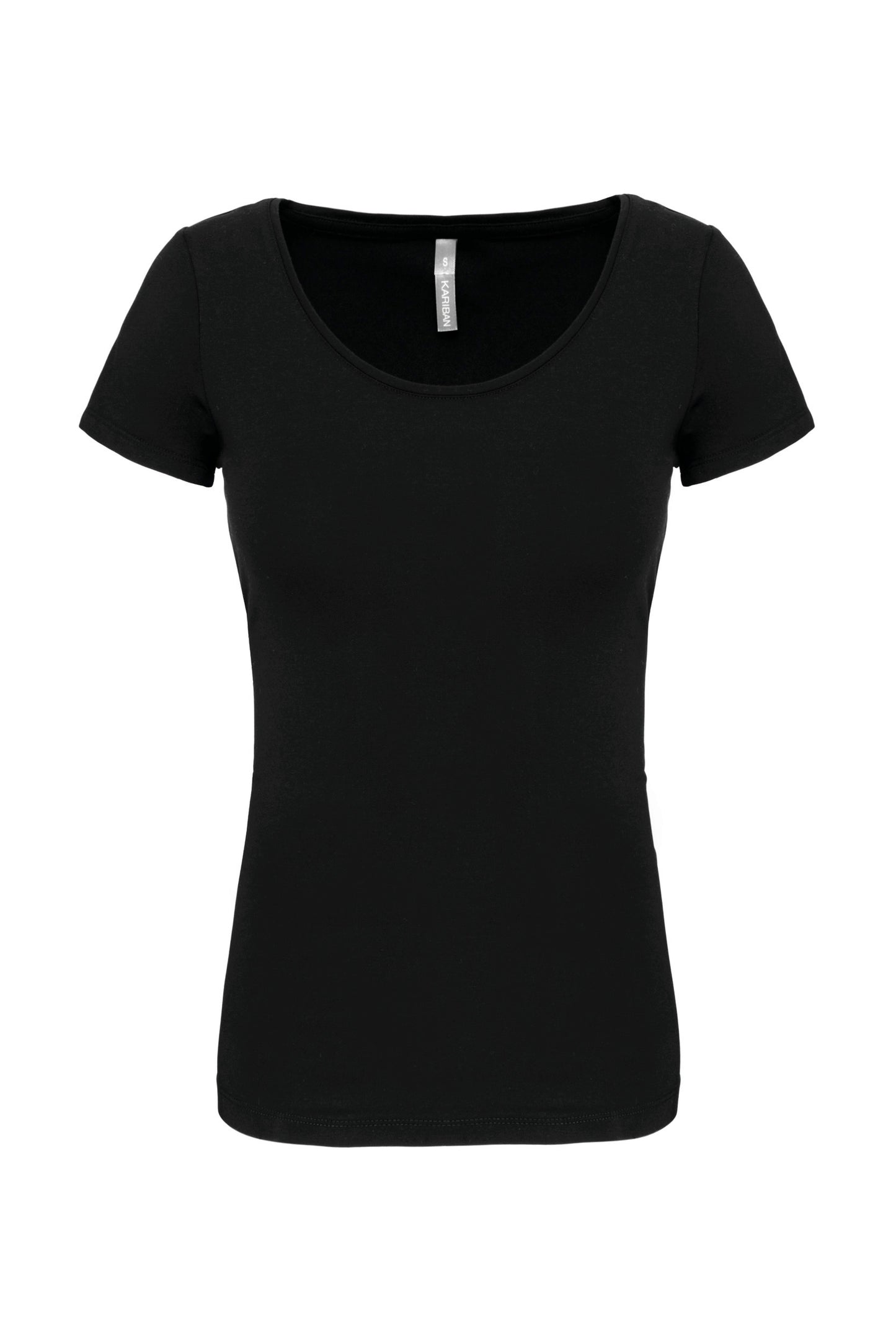 Dames t-shirt met mini-mouwtjes