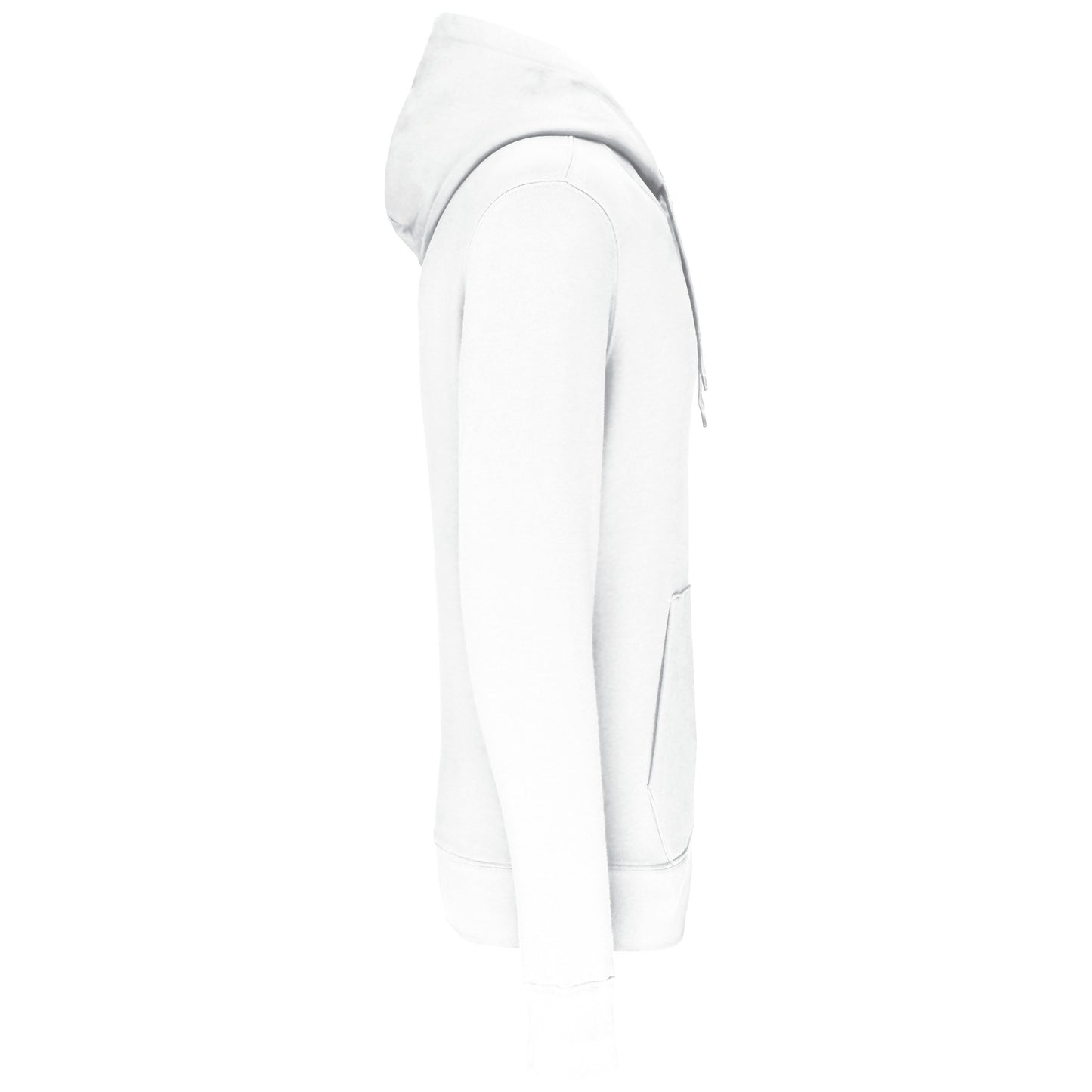 Ecologische herensweater met capuchon maat S t/m L