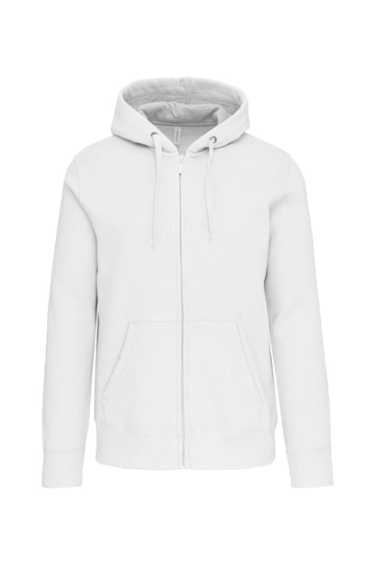 Hooded sweater met rits