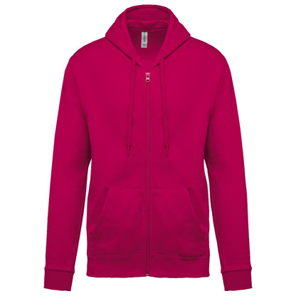 Sweater met rits en capuchon