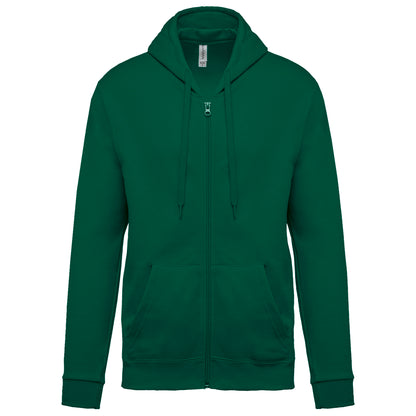 Sweater met rits en capuchon