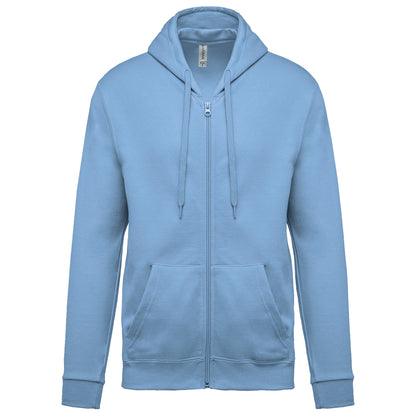 Sweater met rits en capuchon
