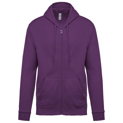 Sweater met rits en capuchon
