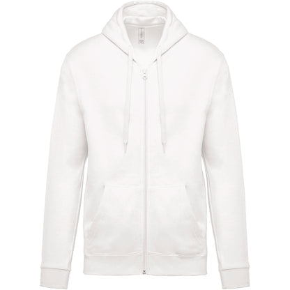 Sweater met rits en capuchon