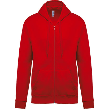 Sweater met rits en capuchon