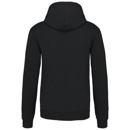 Hooded sweater met gecontrasteerde capuchon