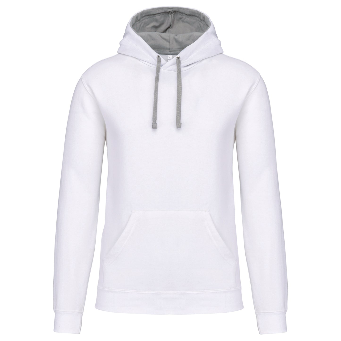 Hooded sweater met gecontrasteerde capuchon