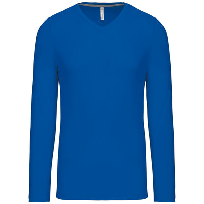T-shirt V-hals lange mouwen