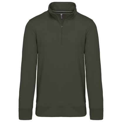 Sweater met ritshals