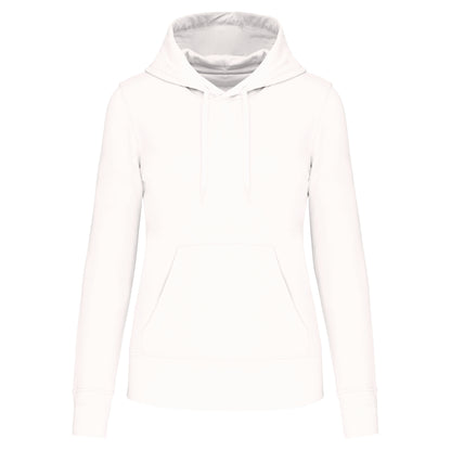 Ecologische damessweater met capuchon