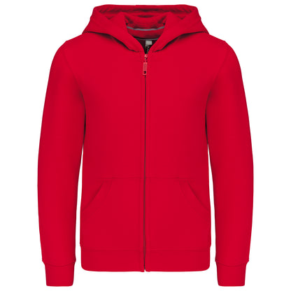 Kinder hooded sweater met rits