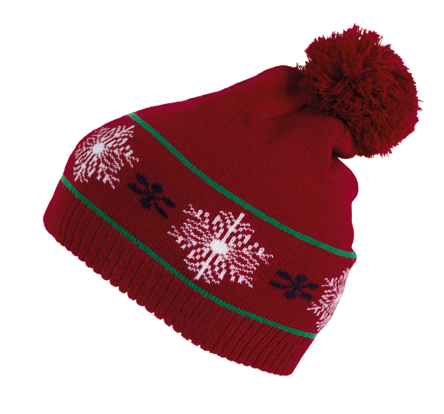 Muts met kerstmotieven