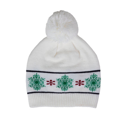 Muts met kerstmotieven